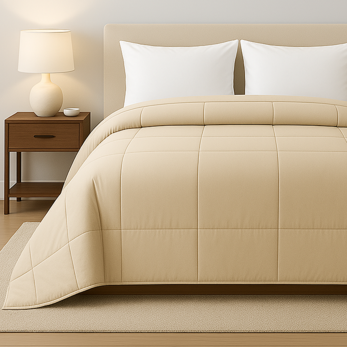 ALVANA Edredón Acolchado Extra Grande Hipoalergénico Relleno Suave de Microfibra Down Alternative Ideal para Todo el Año Uso como Edredón o para Funda Duvet