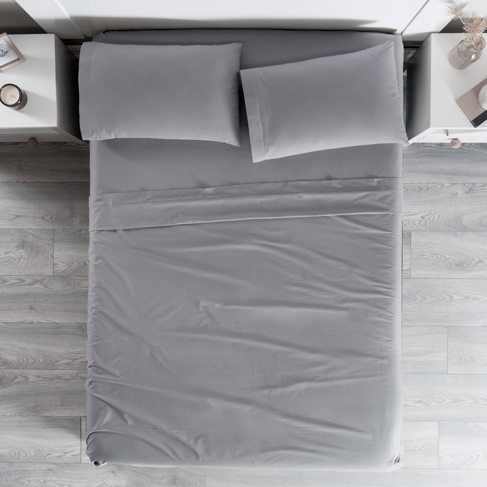 SÁBANAS CABOS QS GRIS NEUTRAL