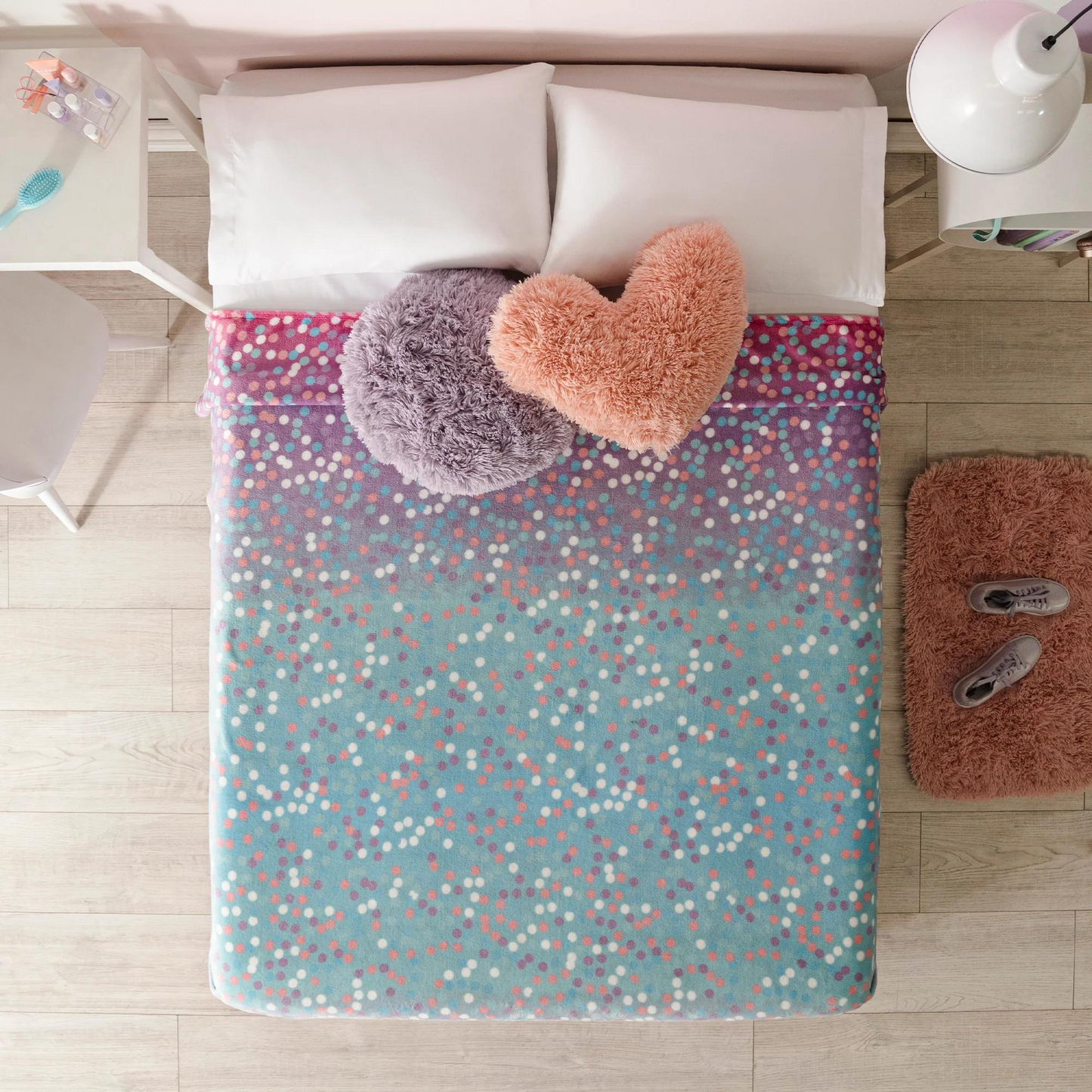 COBERTOR LIGERO MAT/IND COLORS