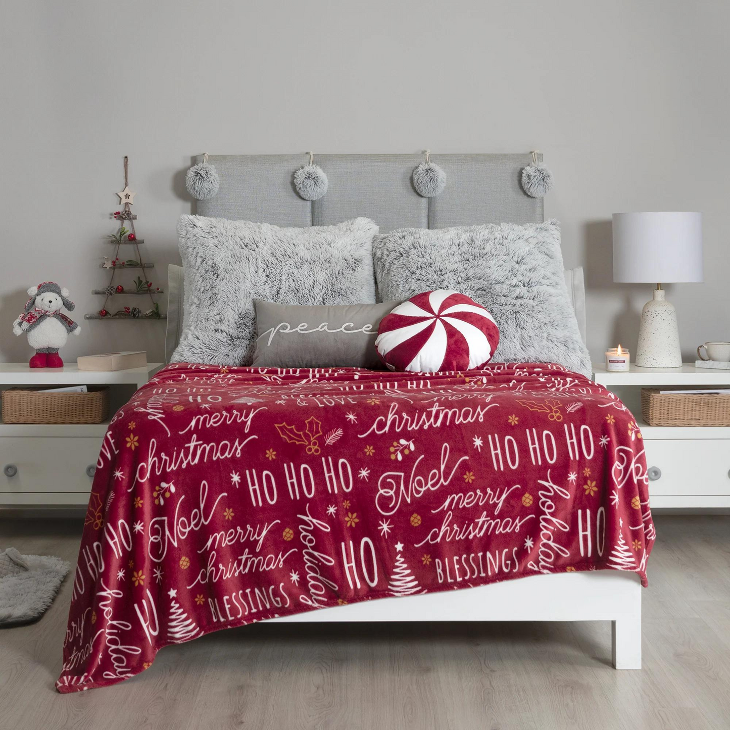 COBERTOR LIGERO MAT/IND CHRISTMAS