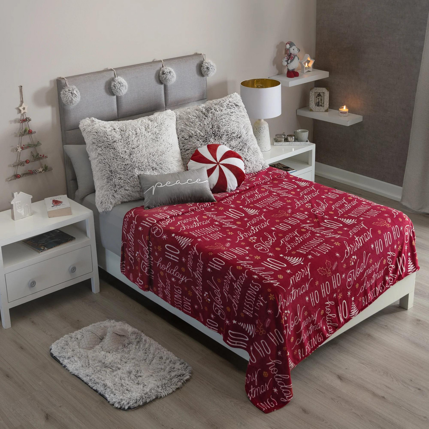 COBERTOR LIGERO MAT/IND CHRISTMAS