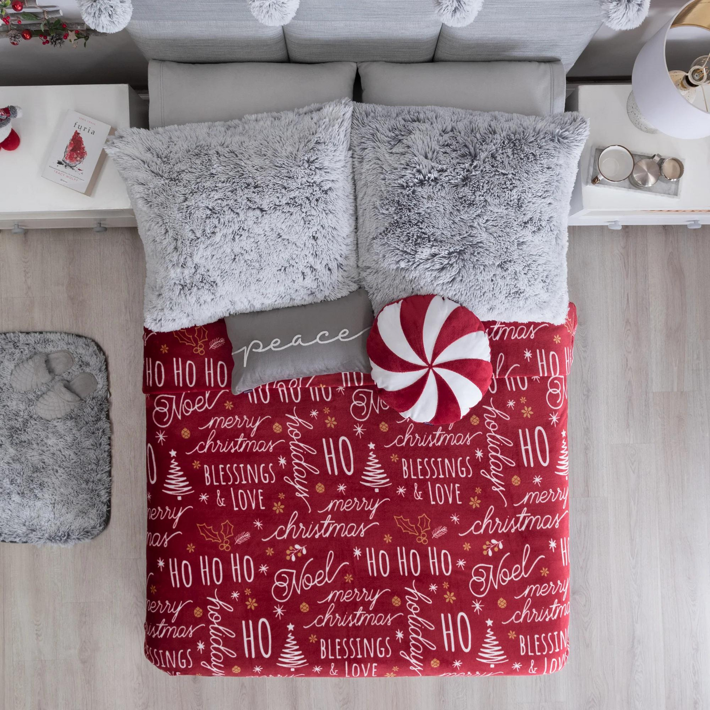 COBERTOR LIGERO MAT/IND CHRISTMAS