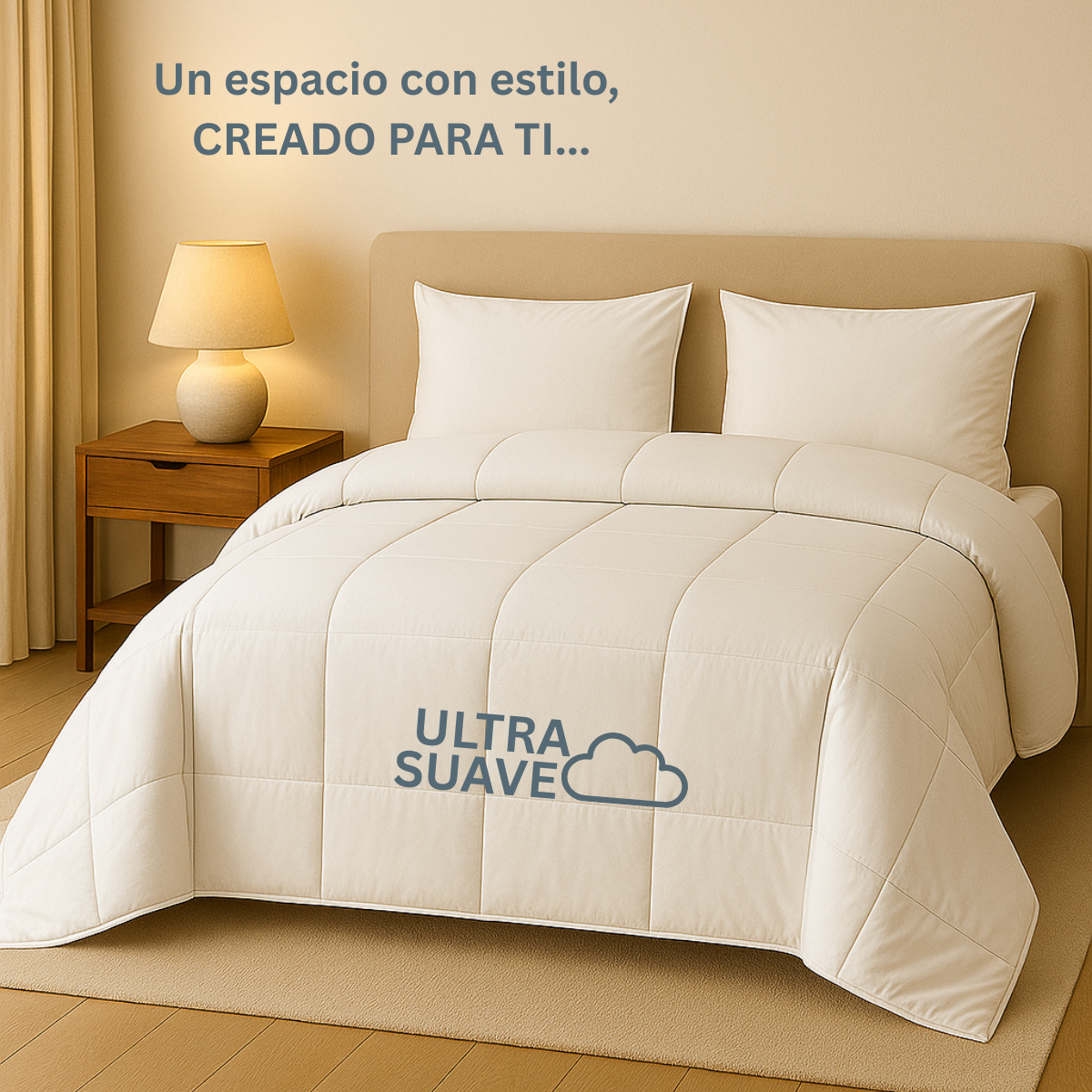ALVANA Edredón Acolchado Extra Grande Hipoalergénico Relleno Suave de Microfibra Down Alternative Ideal para Todo el Año Uso como Edredón o para Funda Duvet