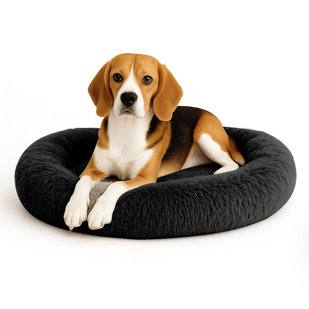 Cama para Mascotas Antiestres Redonda Esponjosa Cómoda Afelpada