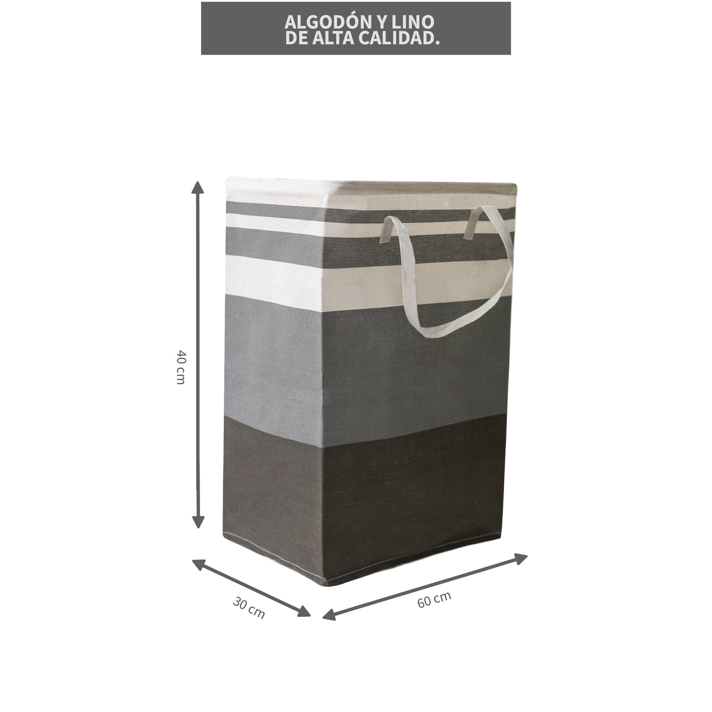 Cestos para Ropa Sucia Plegable 2 Piezas Cesta de Lavandería 75 Litros por Pieza Bolso de Almacenamiento Bote para Ropa Sucia con Asas