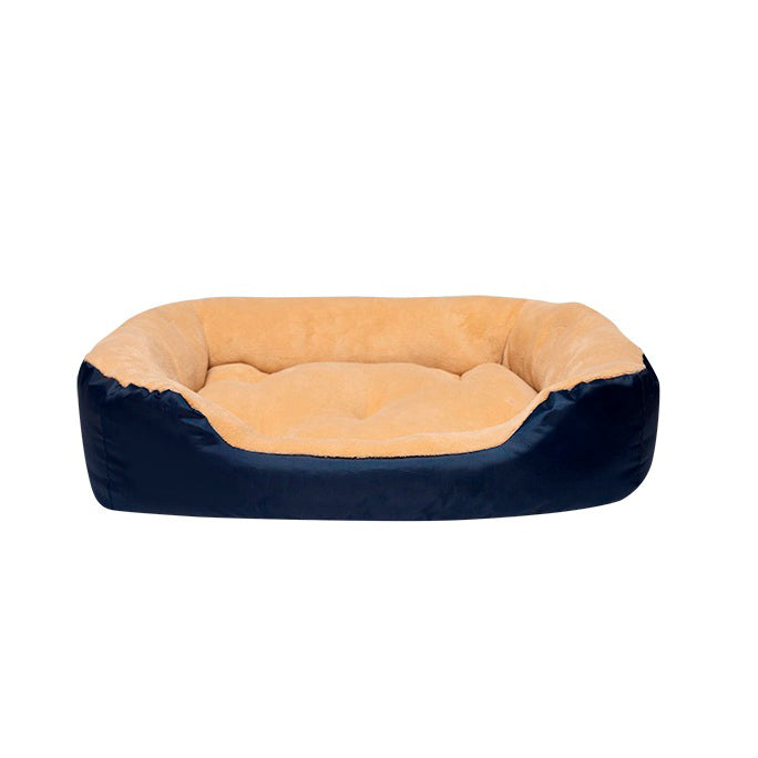 Cama para Perro Redonda Base Estable Cómoda Cama Lavable Anti Estrés para Mascotas 100% Micofibra