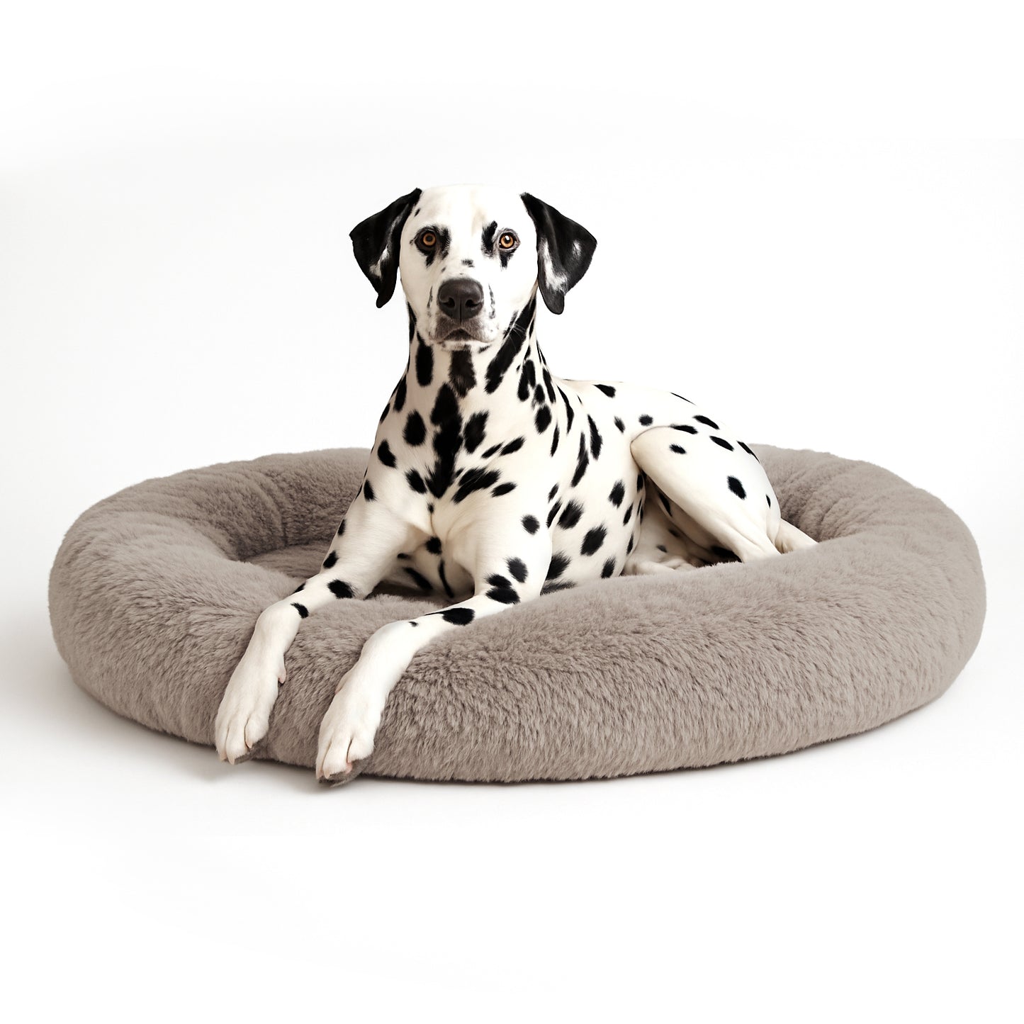 Cama para Mascotas Antiestres Redonda Esponjosa Cómoda Afelpada