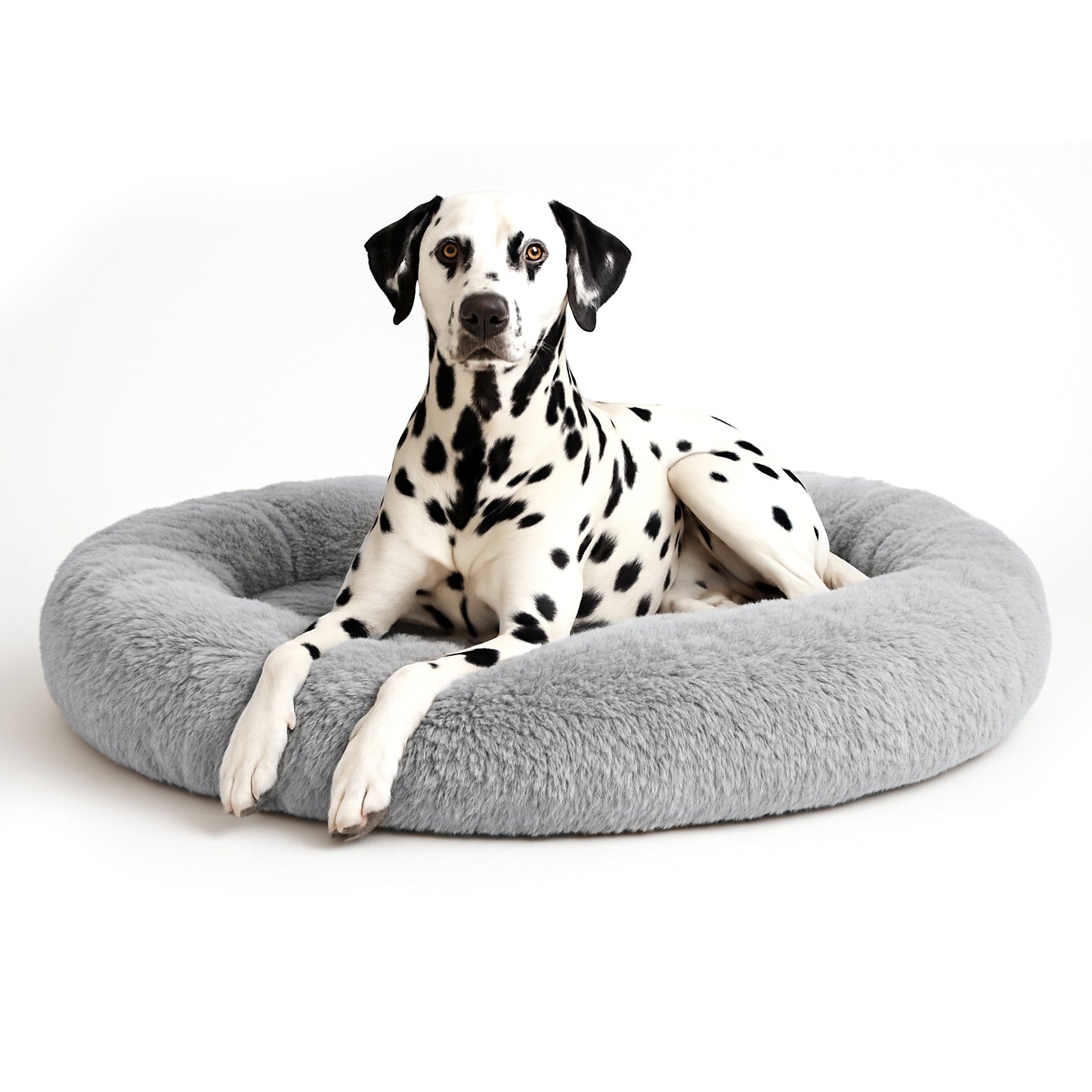 Cama para Mascotas Antiestres Redonda Esponjosa Cómoda Afelpada
