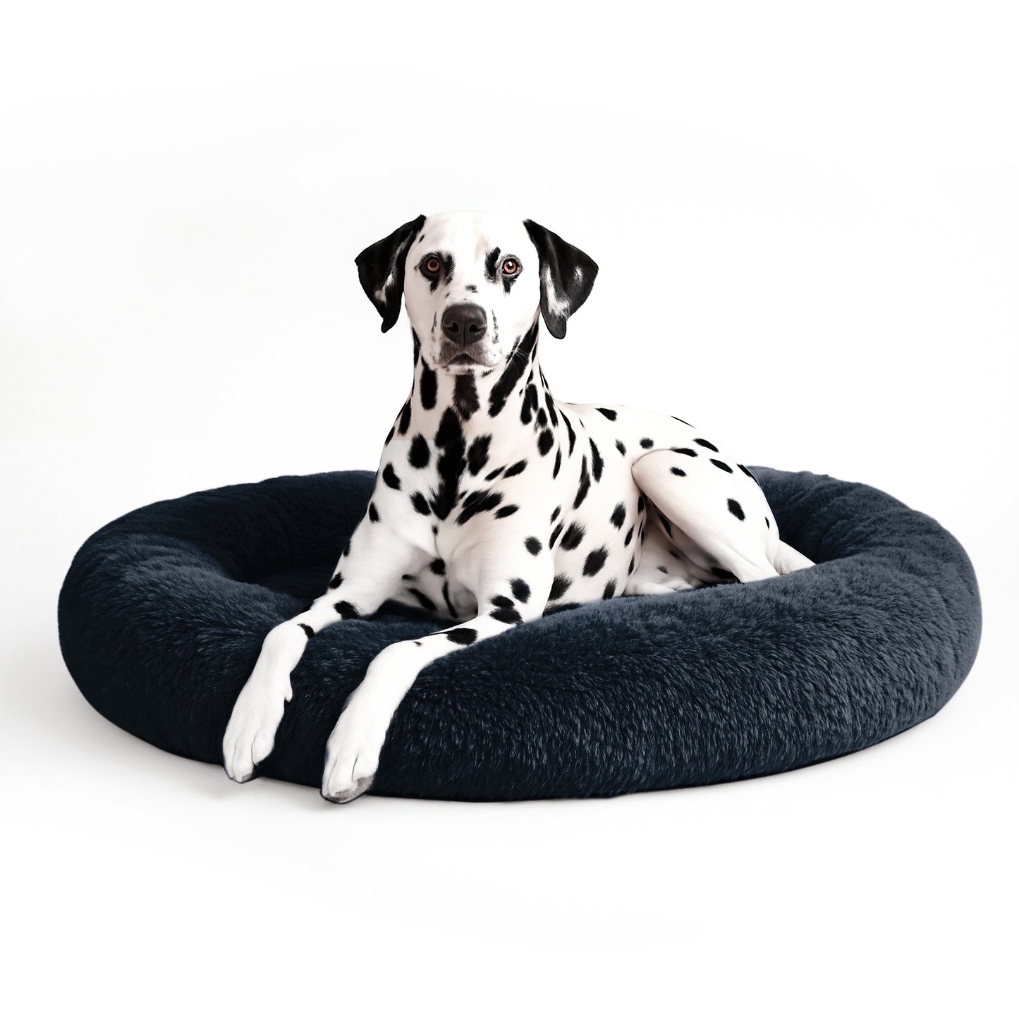 Cama para Mascotas Antiestres Redonda Esponjosa Cómoda Afelpada