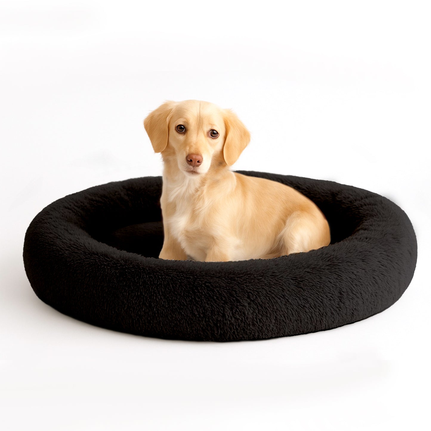 Cama para Mascotas Antiestres Redonda Esponjosa Cómoda Afelpada