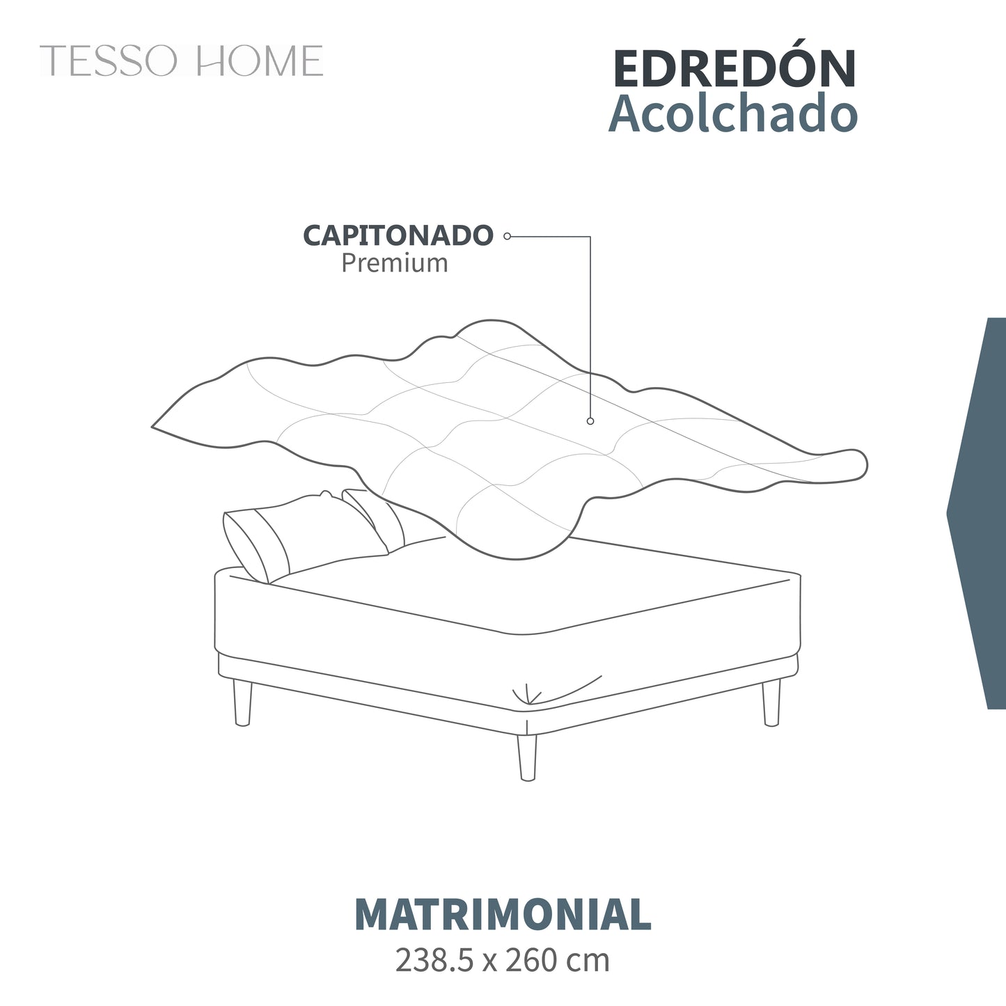 ALVANA Edredón Acolchado Extra Grande Hipoalergénico Relleno Suave de Microfibra Down Alternative Ideal para Todo el Año Uso como Edredón o para Funda Duvet