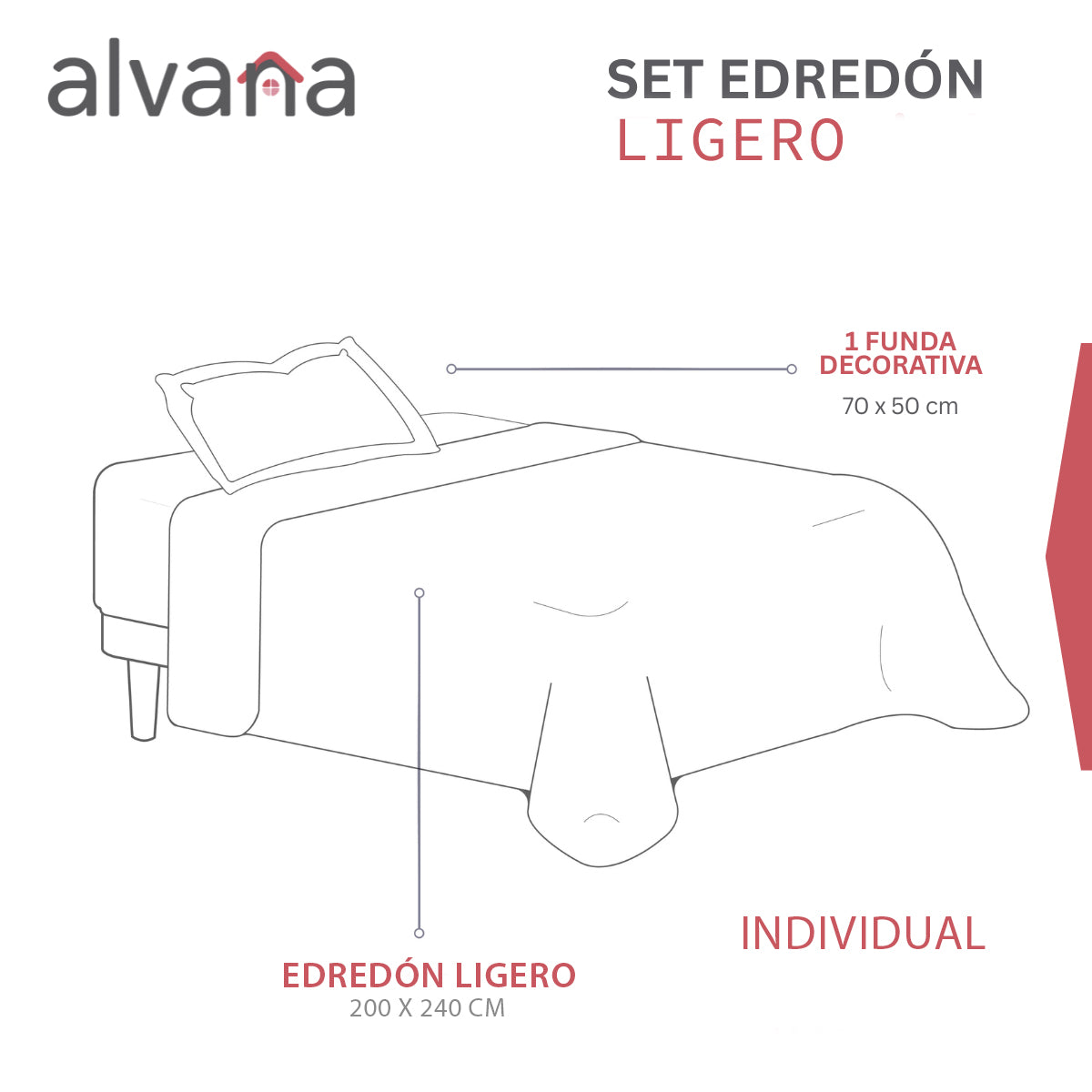 Set de Edredón Ligero