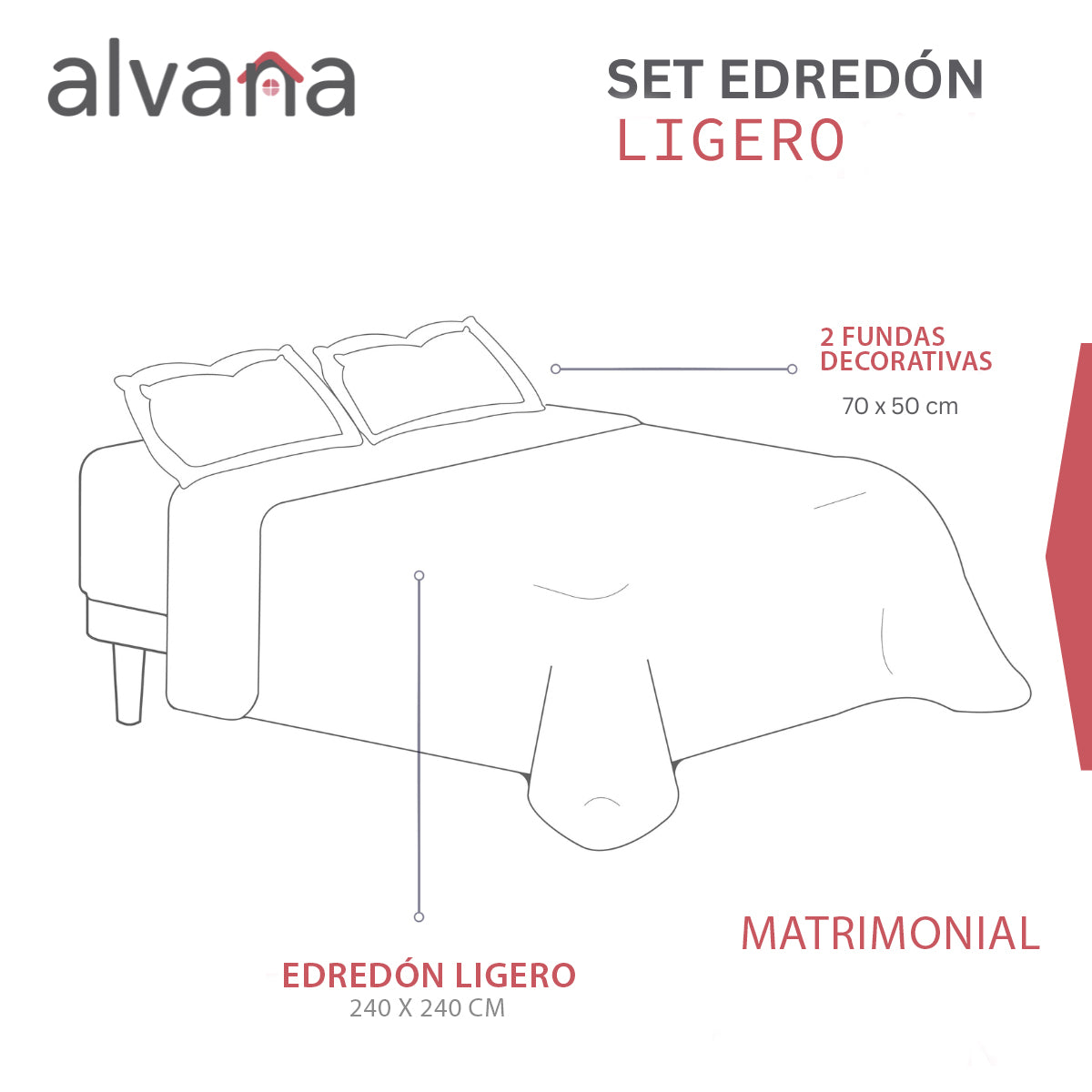 Set de Edredón Ligero