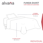 Set de Funda para Duvet (No incluye relleno)