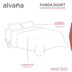 Set de Funda para Duvet (No incluye relleno)