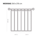 Cortinas Blackout (Dos Páneles)