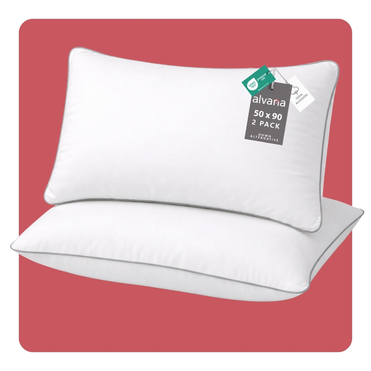 Almohadas 100% Algodón