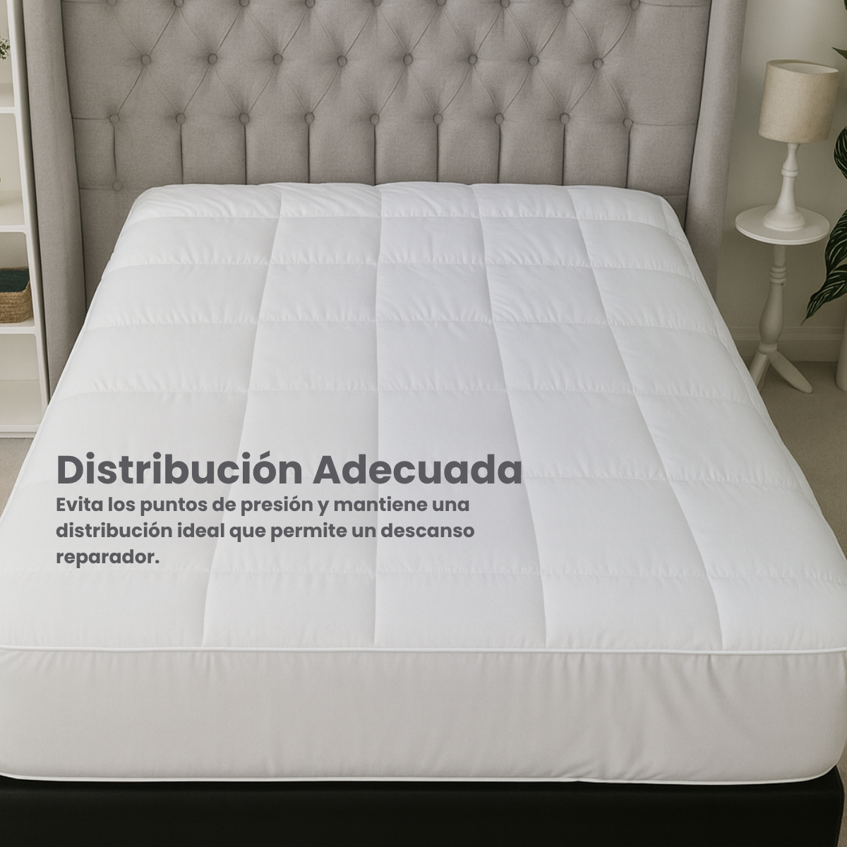 Cubre Colchón Acolchado Premium