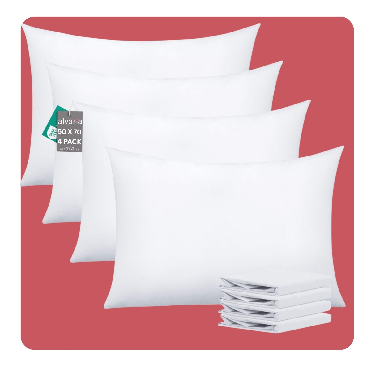 Almohadas Fundas con Cierre
