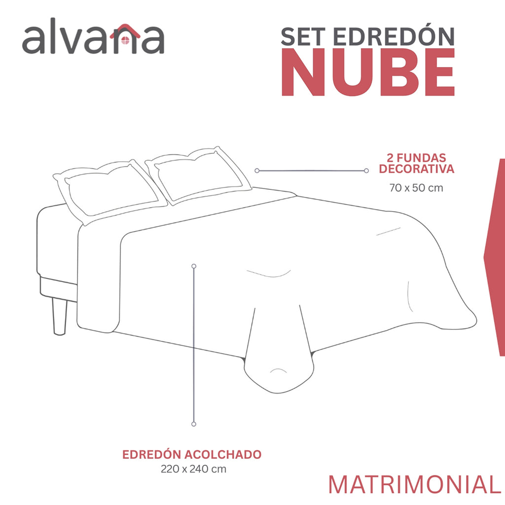 Set Edredón Nube