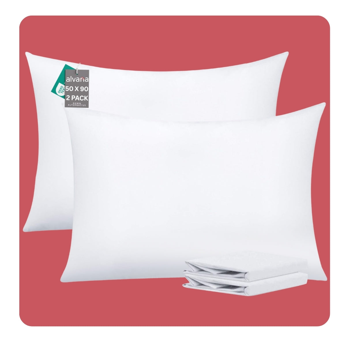 Almohadas Fundas con Cierre