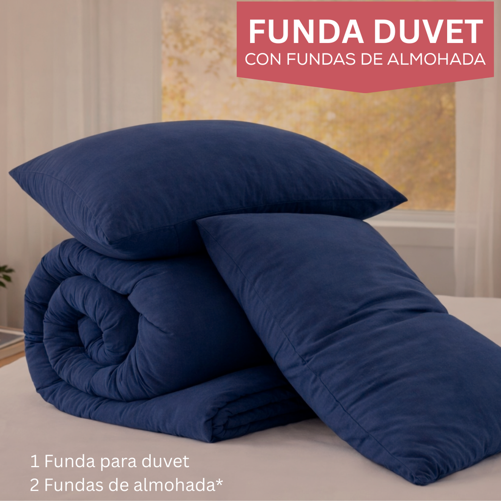 Set de Funda para Duvet (No incluye relleno)