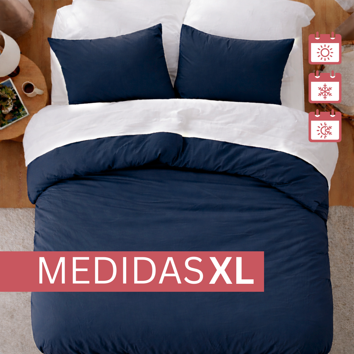 Set de Funda para Duvet (No incluye relleno)