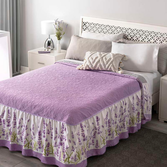 COLCHA MAT LAVANDA