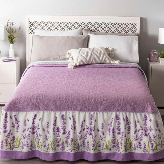 COLCHA KS LAVANDA