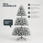 Árbol de Navidad Nevado