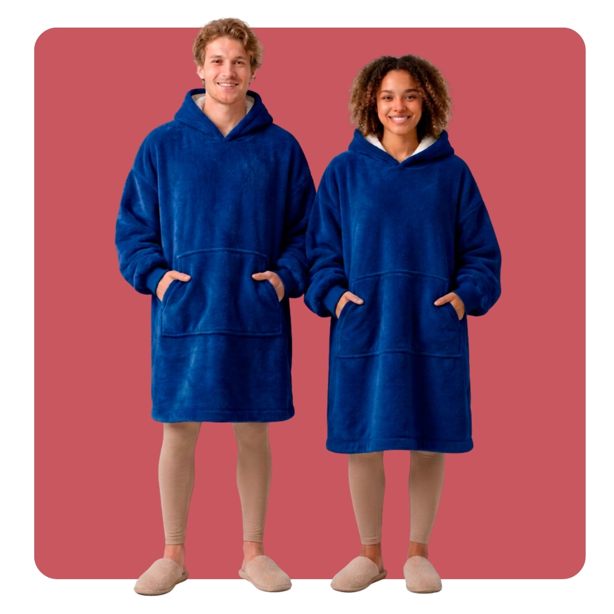 Sudadera Cobija Unisex Unitalla | Azul