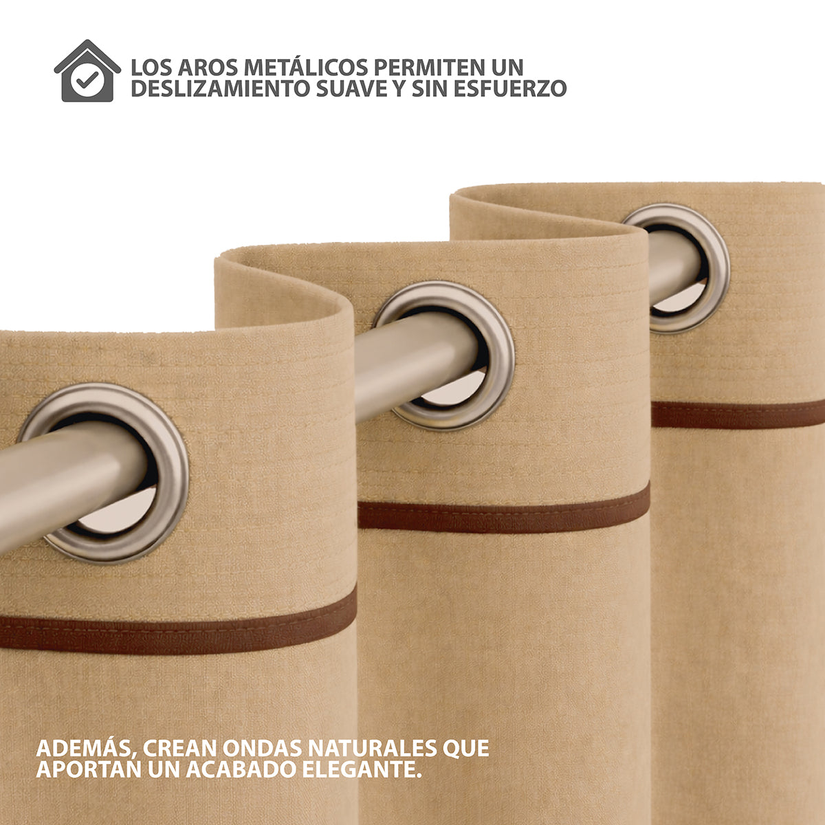 Cortinas Blackout | Beige