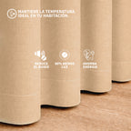 Cortinas Blackout | Beige