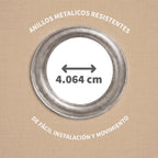 Cortinas Blackout | Beige