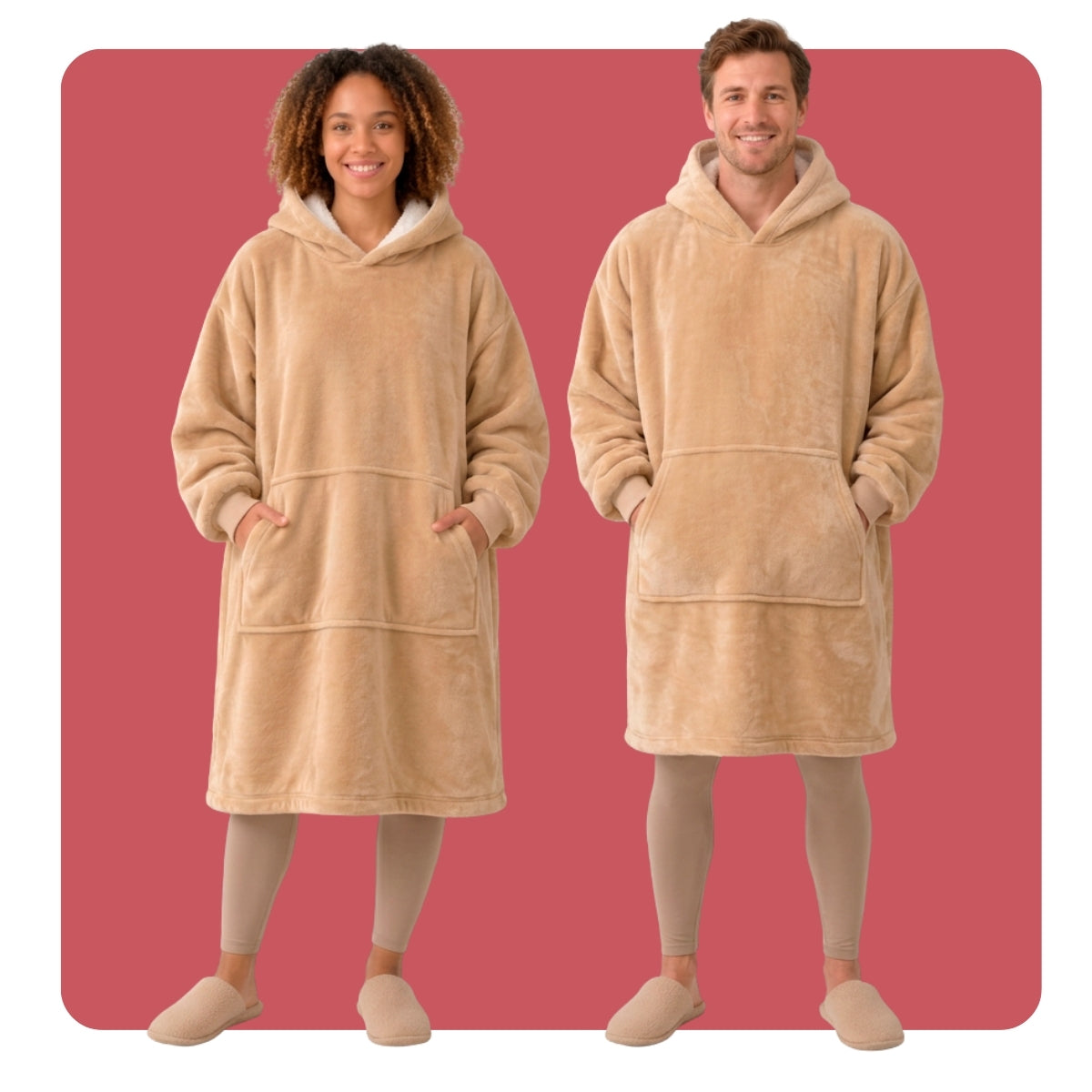 Sudadera Cobija Unisex Unitalla | Beige