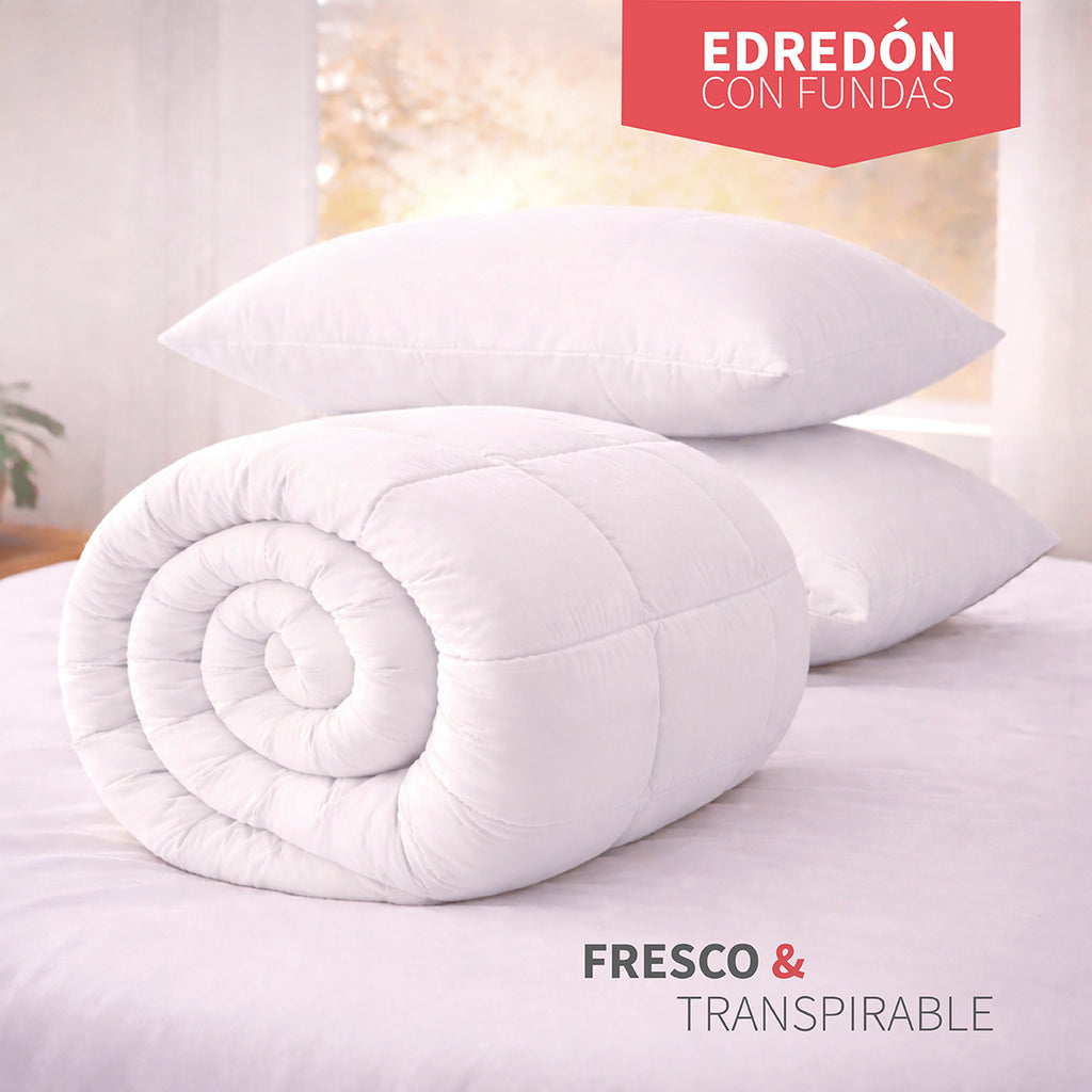 Set de Edredón Confort 3 Piezas