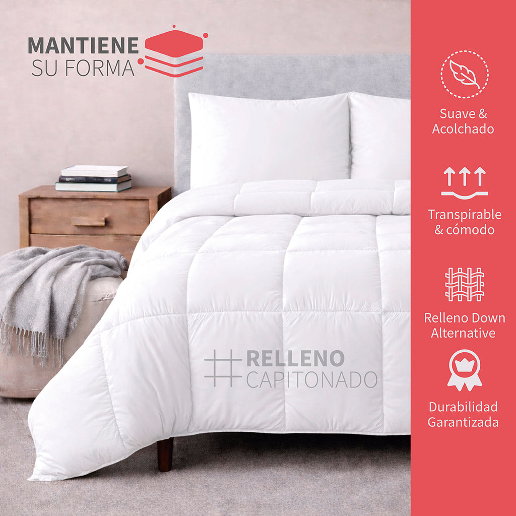 Set de Edredón Confort 3 Piezas