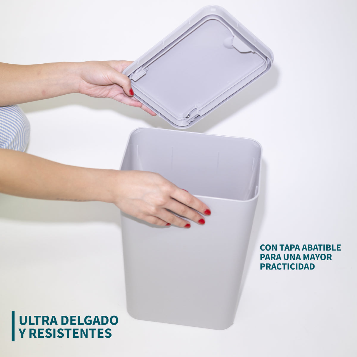 3 Botes de Basura 10 Litros