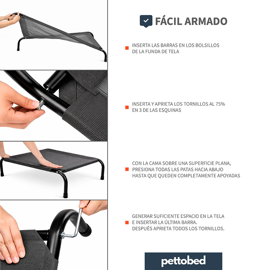 Cama Elevada para Mascotas