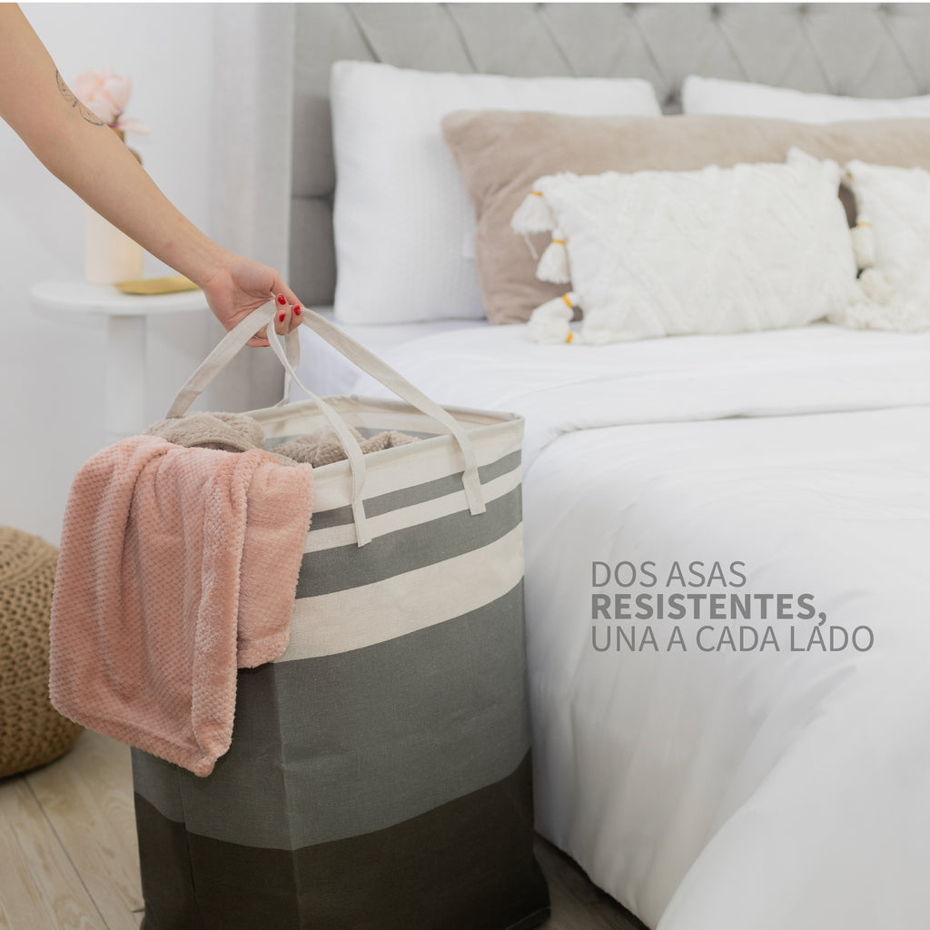 Cestos para Ropa Sucia Plegable 2 Piezas