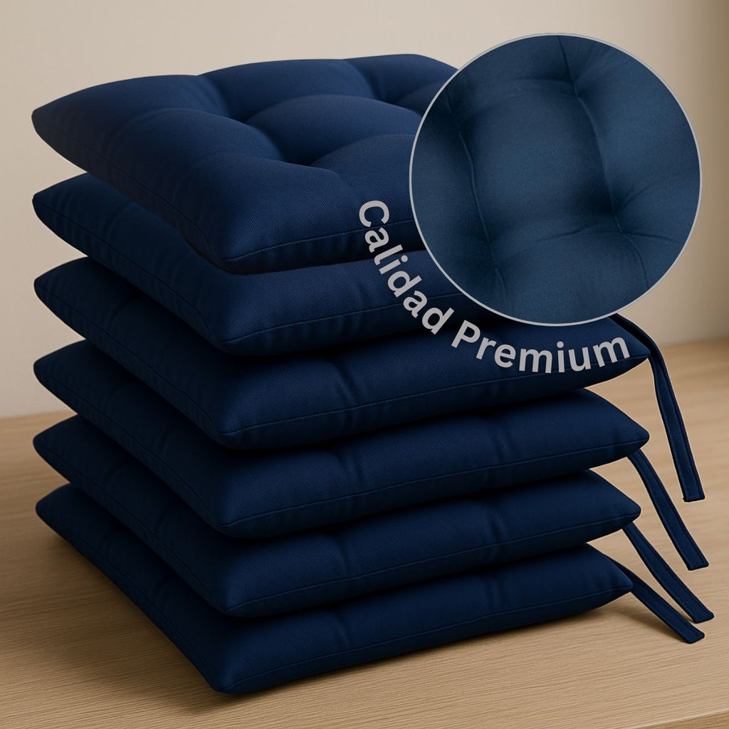 Set 4 Cojines para Silla de Comedor
