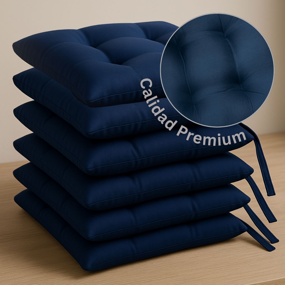Set 4 Cojines para Silla de Comedor