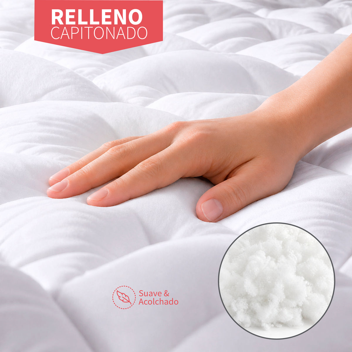 Cubre Colchón Memory Foam
