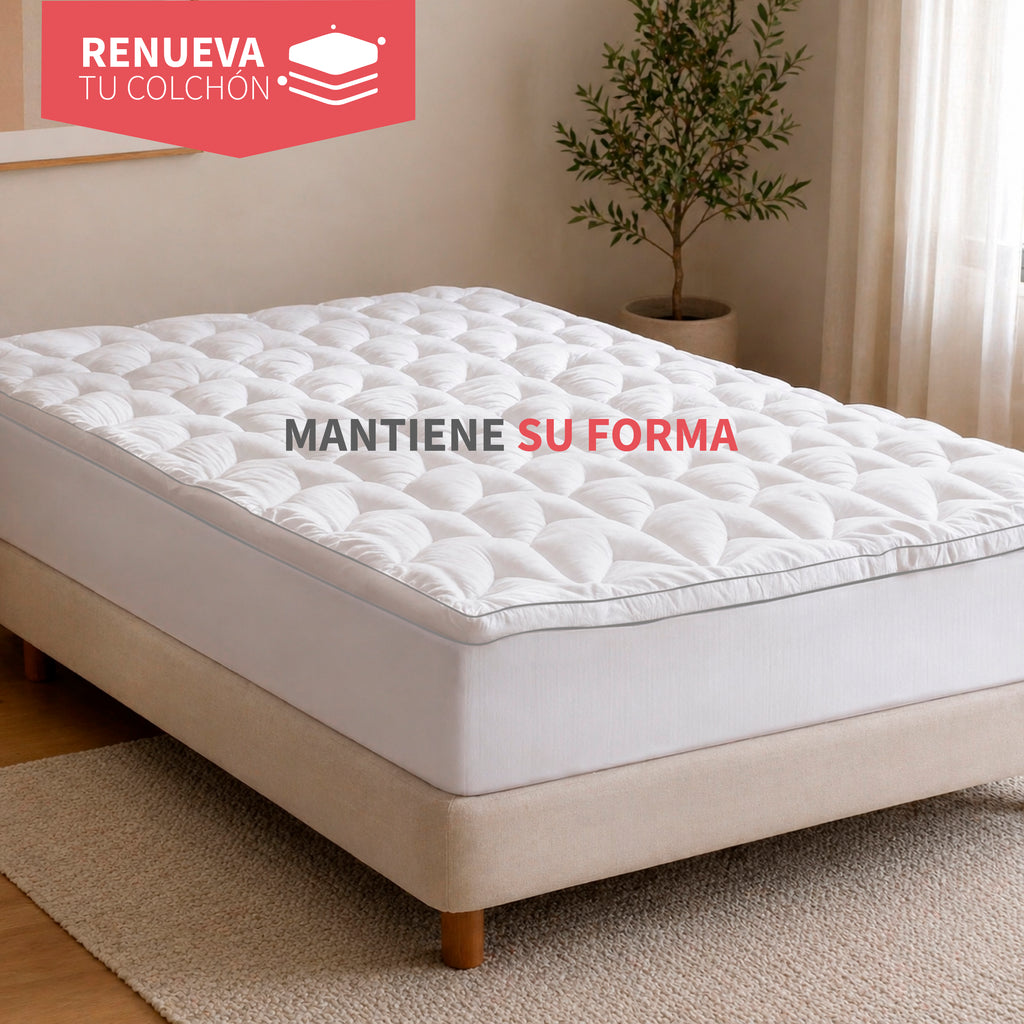 Cubre Colchón Memory Foam