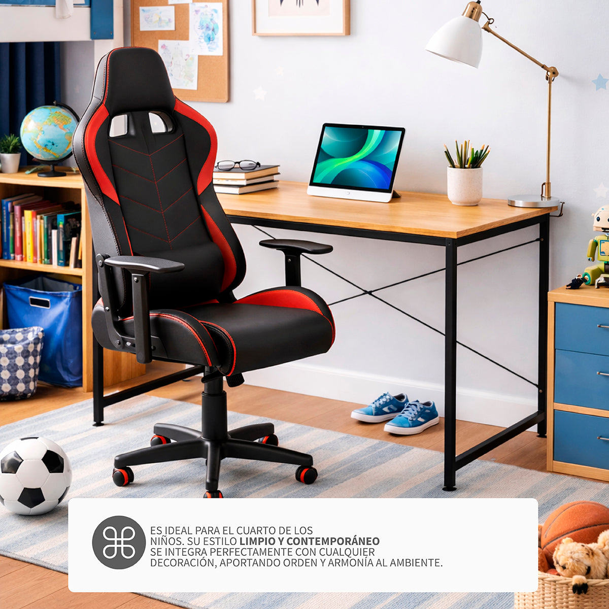 Escritorio Minimalista Moderno Estilo Industrial para Oficina Hogar Recámara para Computadora Espacio Gamer 120 x 60 x 70 cm