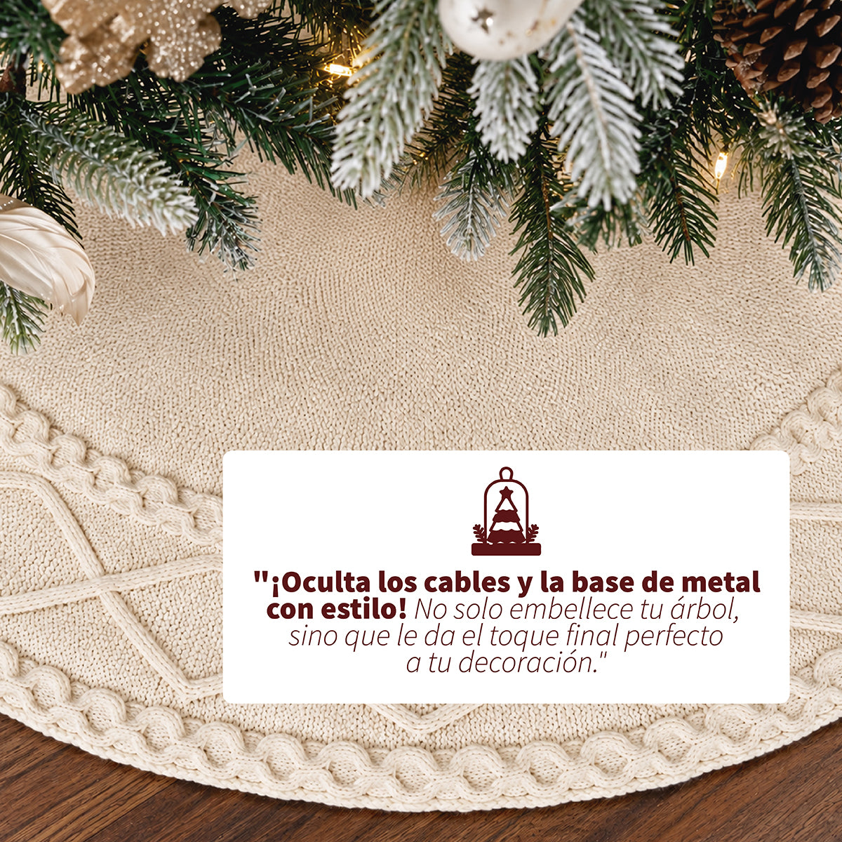 Pie de Árbol Ivory