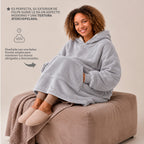 Sudadera Cobija Unisex Unitalla | Gris