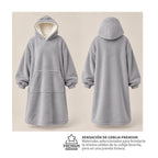 Sudadera Cobija Unisex Unitalla | Gris