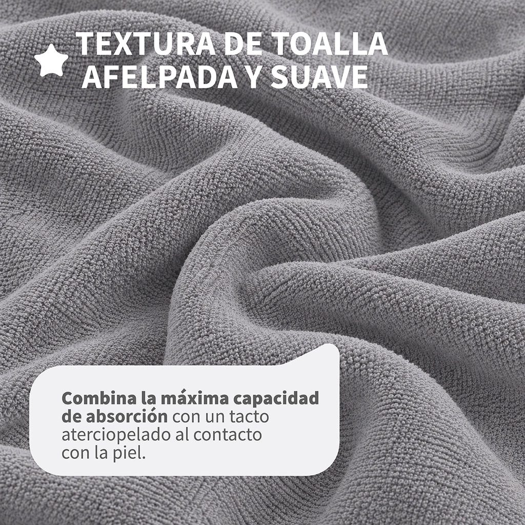Bata de Baño Unisex Unitalla | Gris