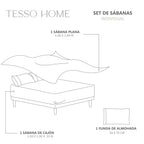 Juego de Sábanas de Camiseta